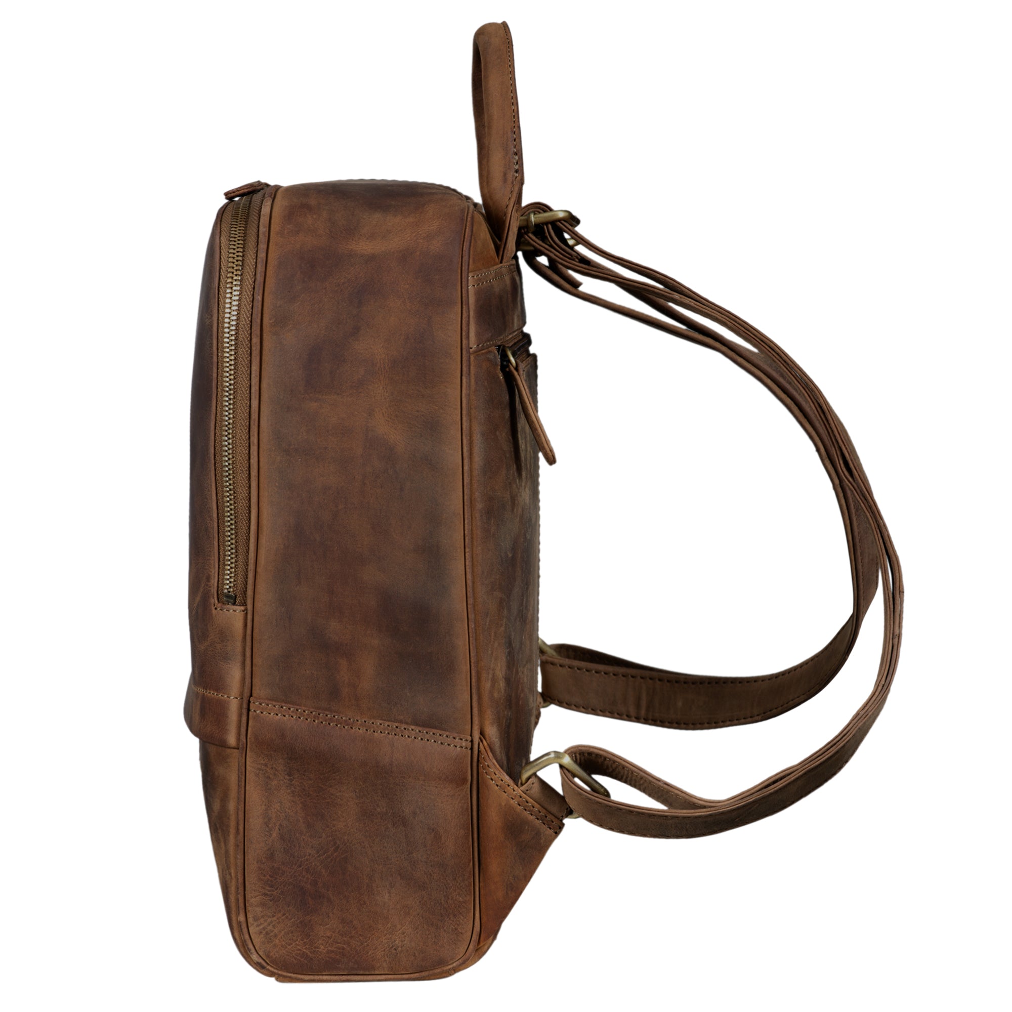 Vintage Schultertasche Braun