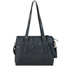 "Michelle" Bolso Shopper Mujer Grande de Piel con Dos Portabotellas & Compartimento Portátil 15,6 - 16 Pulgadas