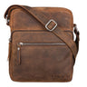 "Maris" Bolso de Cuero para Hombre Pequeño Bandolera de Cuero Real