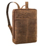 "Livius" XL Mochila Cuero Portátil 15 - 19 Pulgadas para Hombres y Mujeres